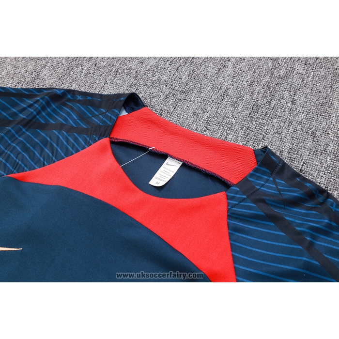 Tracksuit Paris Saint-Germain Short Sleeve 2023-2024 Blue - Shorts